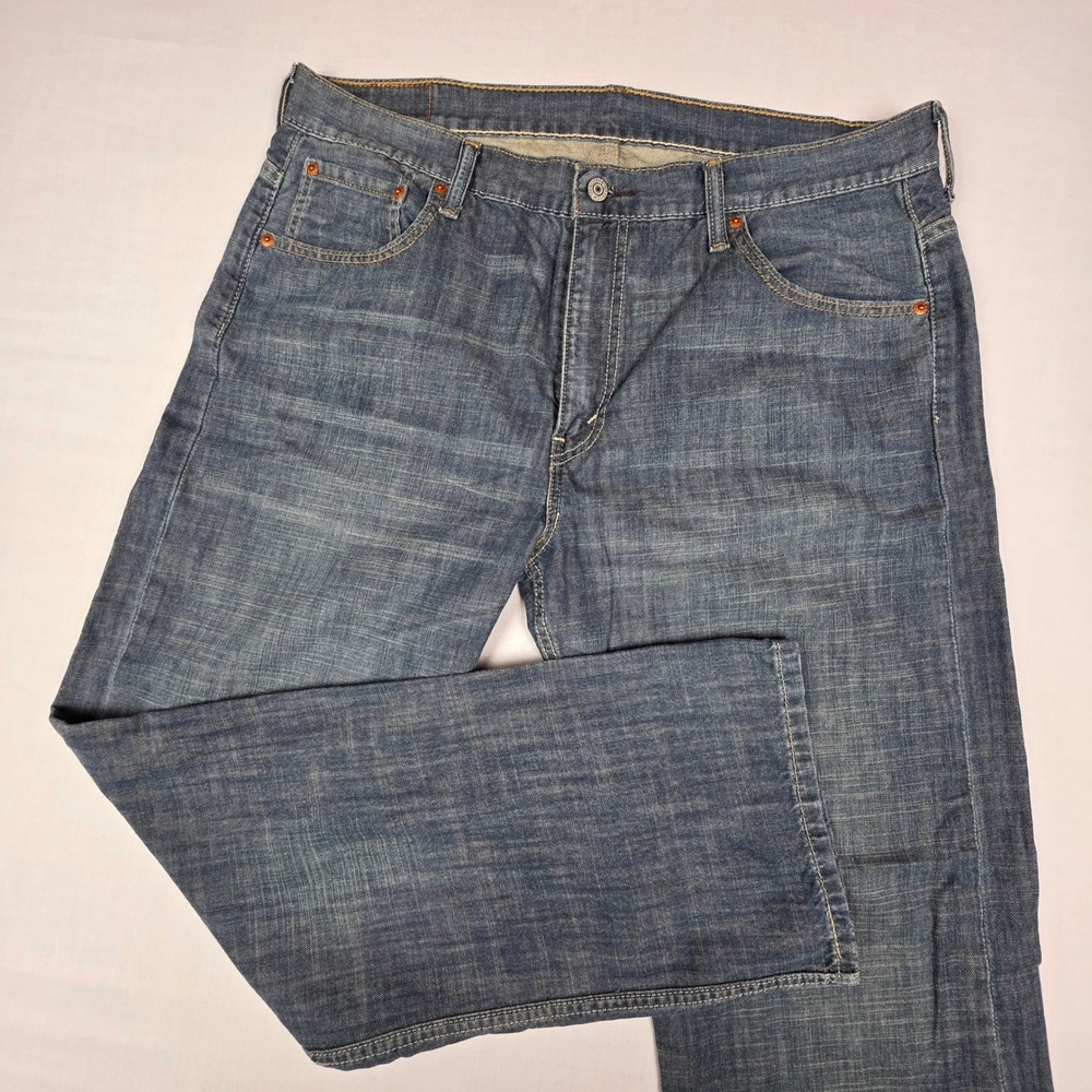Levi's 569 Loose Straight Jeans Mens 36x32 (38x31) Denim Unique Wash